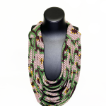 [VENDU] - Collier en tissu wax