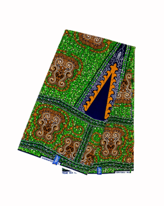 Tissu Wax Africain - 6 yards 100% coton