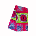 Tissu Wax Ondes Chaleureuses