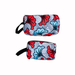 trousse en wax et en toile personnalisée , pour homme et Femme