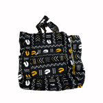 [VENDU] - Sac cabas pliable en tissu imprimé avec poche zippée