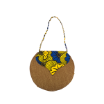 Sac rond en wax et jean