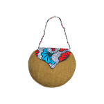 Sac rond en wax et jean