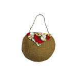 Sac rond en wax et jean