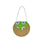 Sac rond en wax et jean